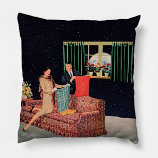 Living in space Pillow