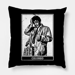 Columbo 02 // Vintage Distressed Pillow