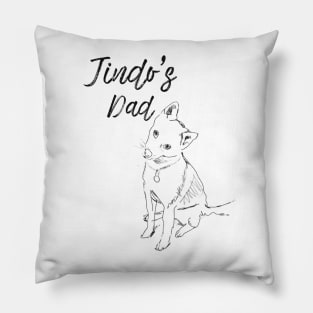 jindo's dad Pillow