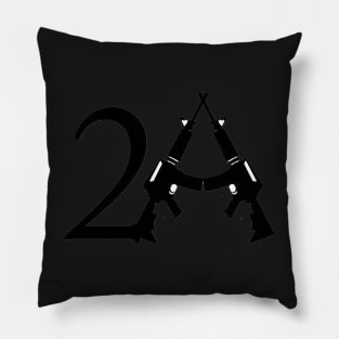 2A 2nd Amendment - AR15 Pillow