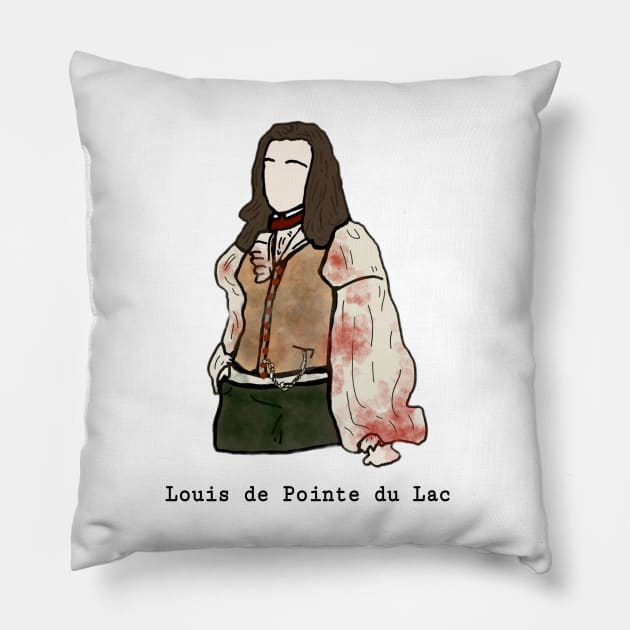 Interview with the Vampire Louis Pillow by Hippogryph 