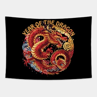 Chinese Year of the Dragon 2024 Tapestry