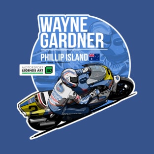 Wayne Gardner 1989 Phillip Island T-Shirt