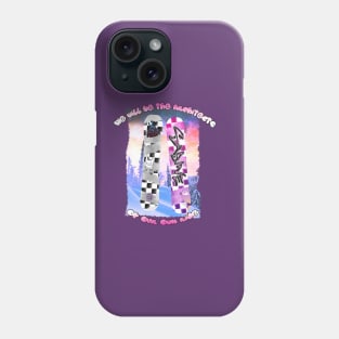 MERCH SW: Sabine W. Architect Snowboards (Snow Scene Bckgrd) Phone Case