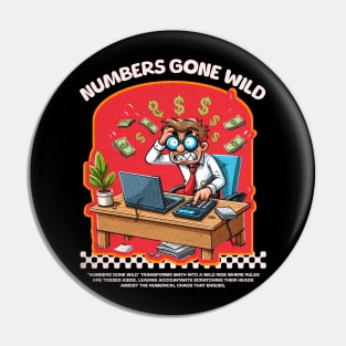 Funny Accountant Pin