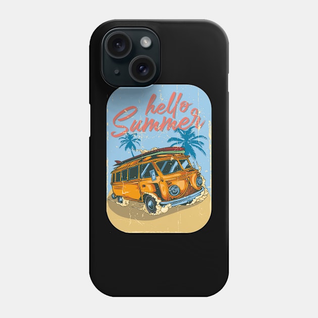 hello summer Phone Case by Diannas