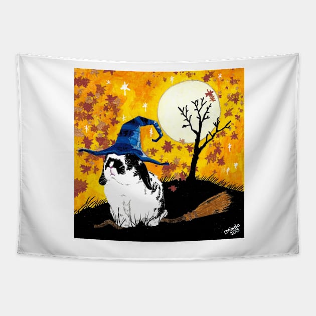 Spooky Series-You've Bewitched Me Tapestry by ArtbyMinda