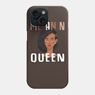 melanin queen Phone Case