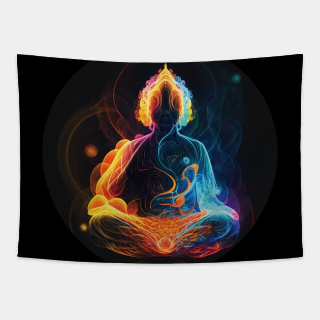 Soul of Meditation Tapestry by BlueArtifact