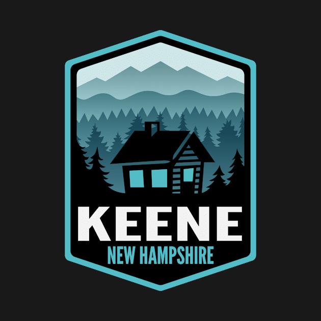 Keene states Mountain Town Cabin by HalpinDesign