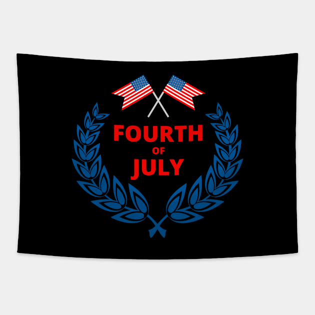 july 4th Tapestry by Mdath