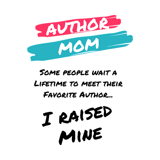 Author Mom (Black Lettering) by JD McCroskey Bookish Merch