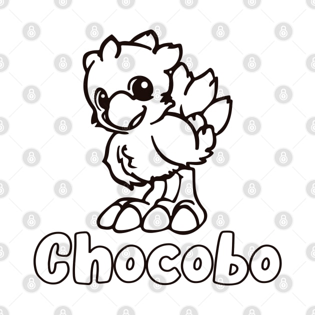 final fantasy Chocobo by Madelyn_Frere