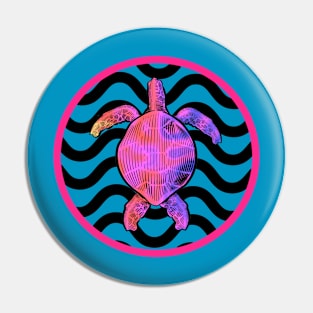 Pink Sea Turtle Pin