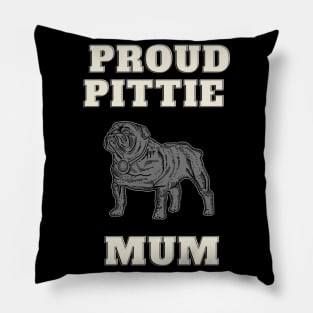 Proud Pittie Mum Pillow
