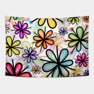 Flowers Pattern Tapestry