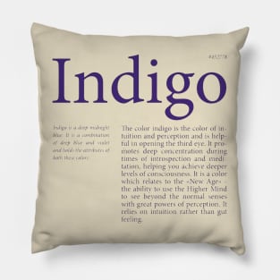 Indigo Pillow