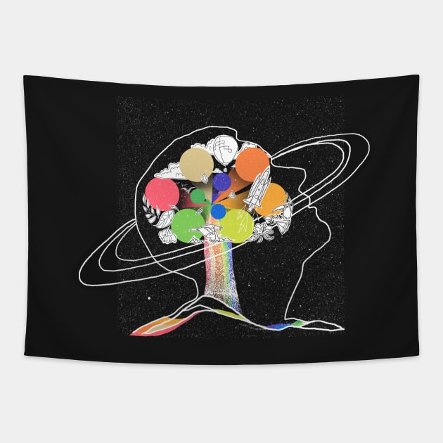 The nuclear explosion of dreams Tapestry by VenyGret