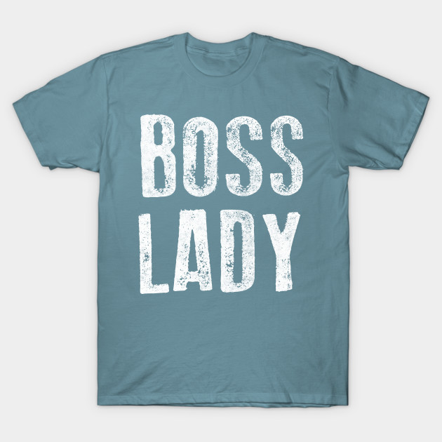 Disover BOSS LADY // Awesome Boss Retro Style Gift Design - Boss - T-Shirt