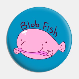 Funny Blob Fish Pins and Buttons for Sale