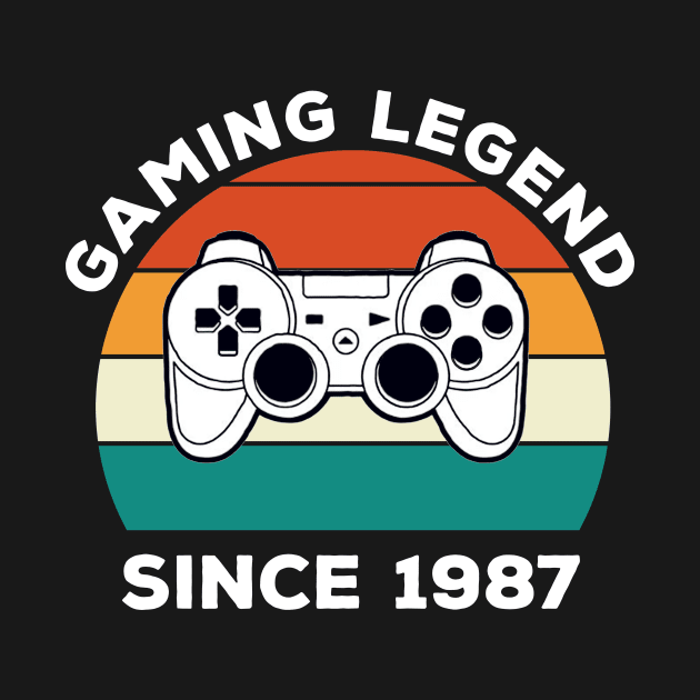 Gaming Legend Since 1987 by mikevdv2001