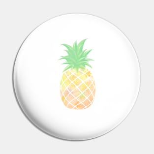 Watercolour Pineapple Pin