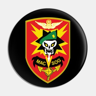 MAC V SOG Special Forces Patch Pin