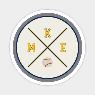 MKE Baseball Magnet