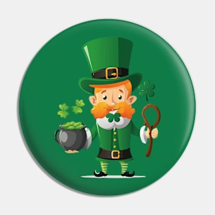 Lucky leprechaun st patrick's day Pin