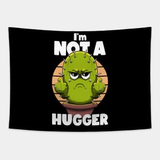 I'm not a hugger Tapestry