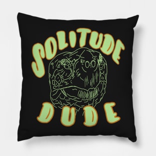 Solitude Dude Turtle Pillow