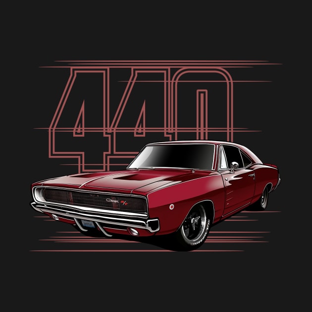 68 Charger American Muscle by Kid Relic