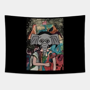 Enchanting FemaleMask NFT with AnimalEye Color and LightItem - Explore the World of Mystery Night Tapestry
