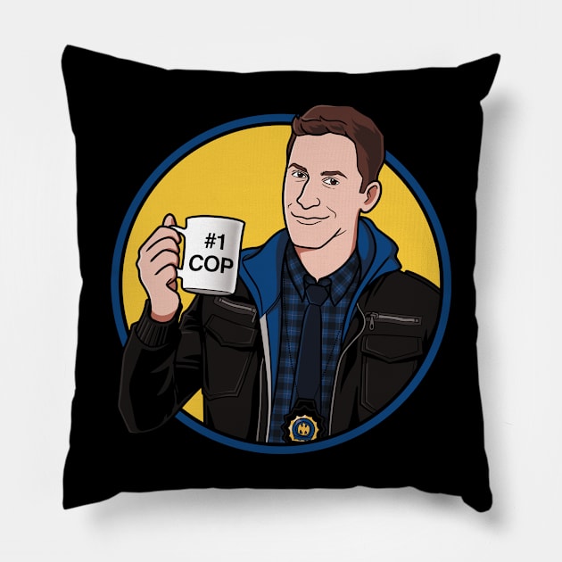 Best cop Pillow by jasesa