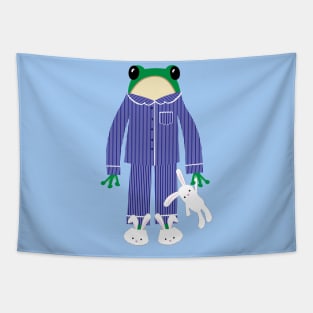 Frog in pajamas Tapestry