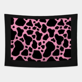 Pink Cow Tapestry