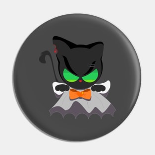 punk cat ghost Pin