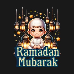 Kids Ramadan Mubarak Happy Ramadan T-Shirt