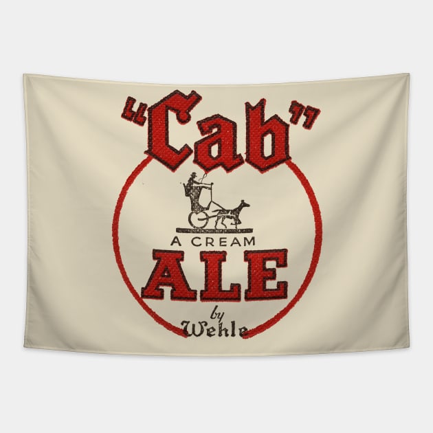 Cab Ale Tapestry by MindsparkCreative