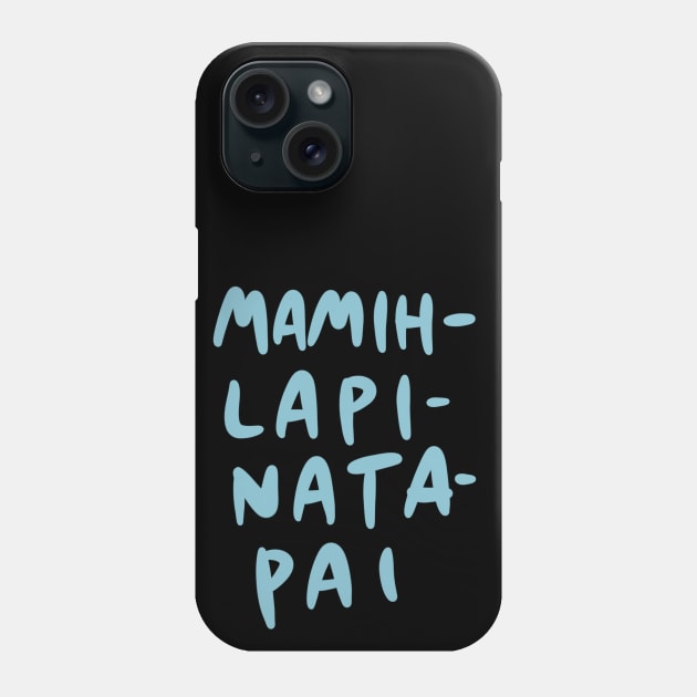 Mamihlapinatapai (Longest Word - Language Linguist) Phone Case by isstgeschichte