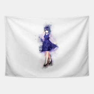 Akane Kurokawa - Oshi no Ko (Watercolor) Tapestry