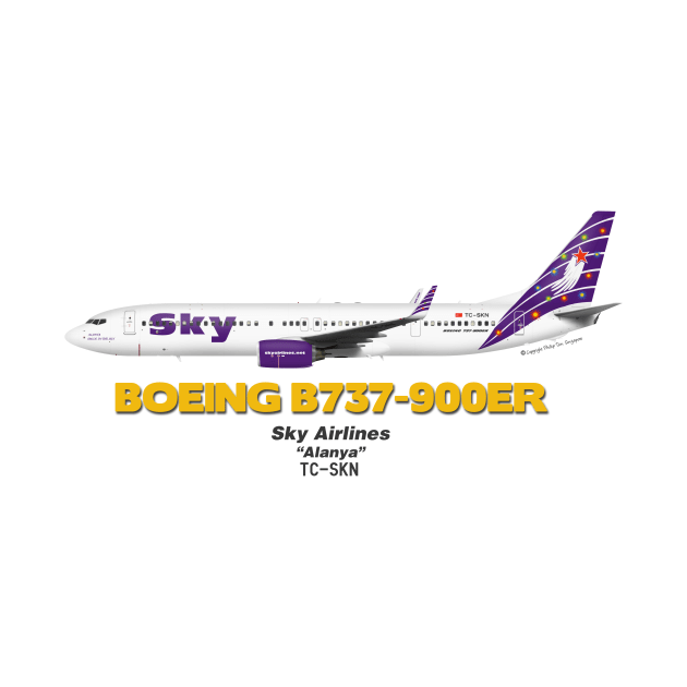 Boeing B737-900ER - Sky Airlines "Alanya" by TheArtofFlying