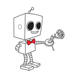 the cute robot T-Shirt