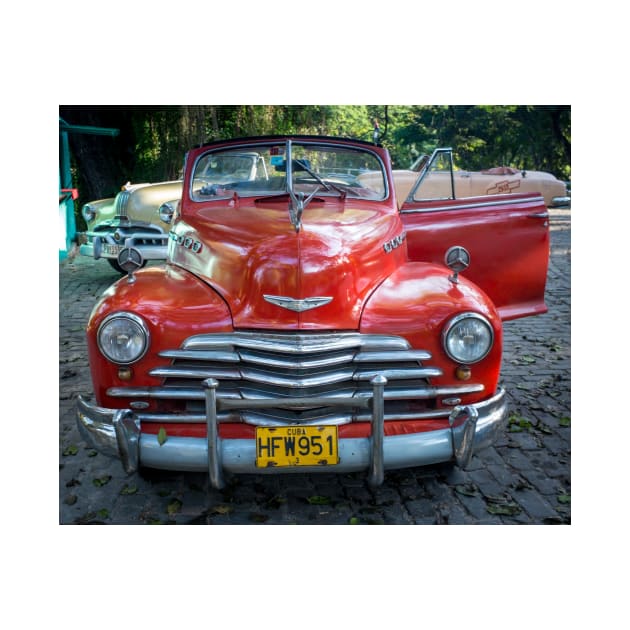 American car from the 50's in Havana, Cuba by connyM-Sweden