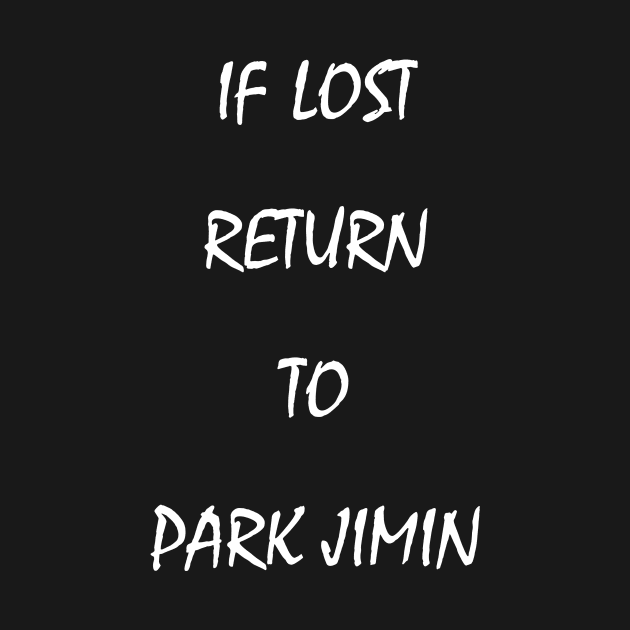 if lost return to park jimin by Rikux