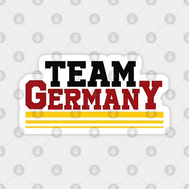 Team Germany - Summer Olympics Magnet by Issho Ni