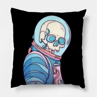The skeleton spaceman Pillow