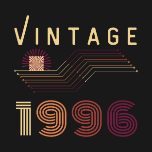 26 Year Old Retro Gift Vintage 1996 Classic T-Shirt
