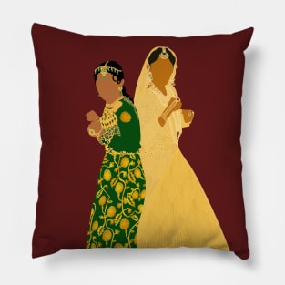 Ria and Lena - Polite Society Pillow