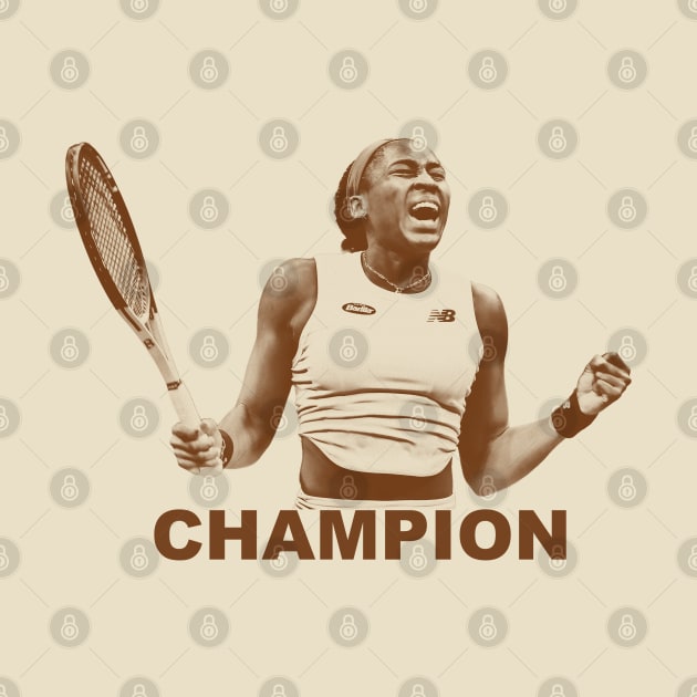 Coco Gauff - Call Her Champion by NMAX HERU